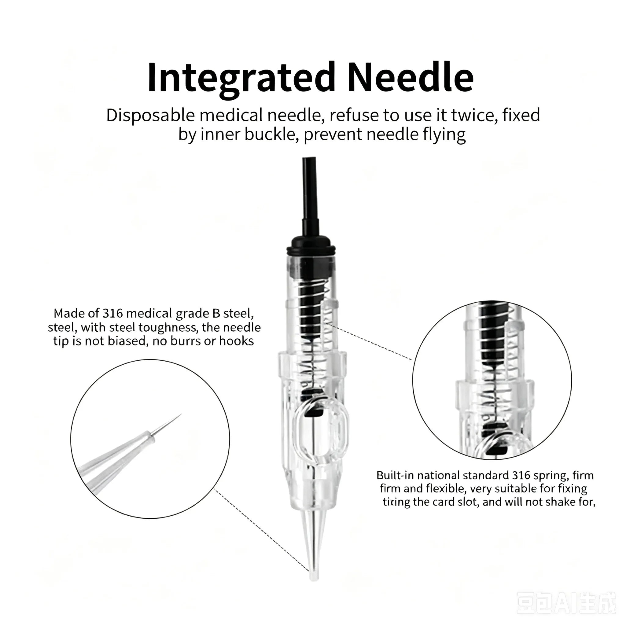 10/5pcs PMU Permanent Makeup Tattoo Cartridge Needle Set 600D-G Disposable Sterilized 1R 3R 5R 5F 7F for Eyebrow & Lip Tattooing Qme