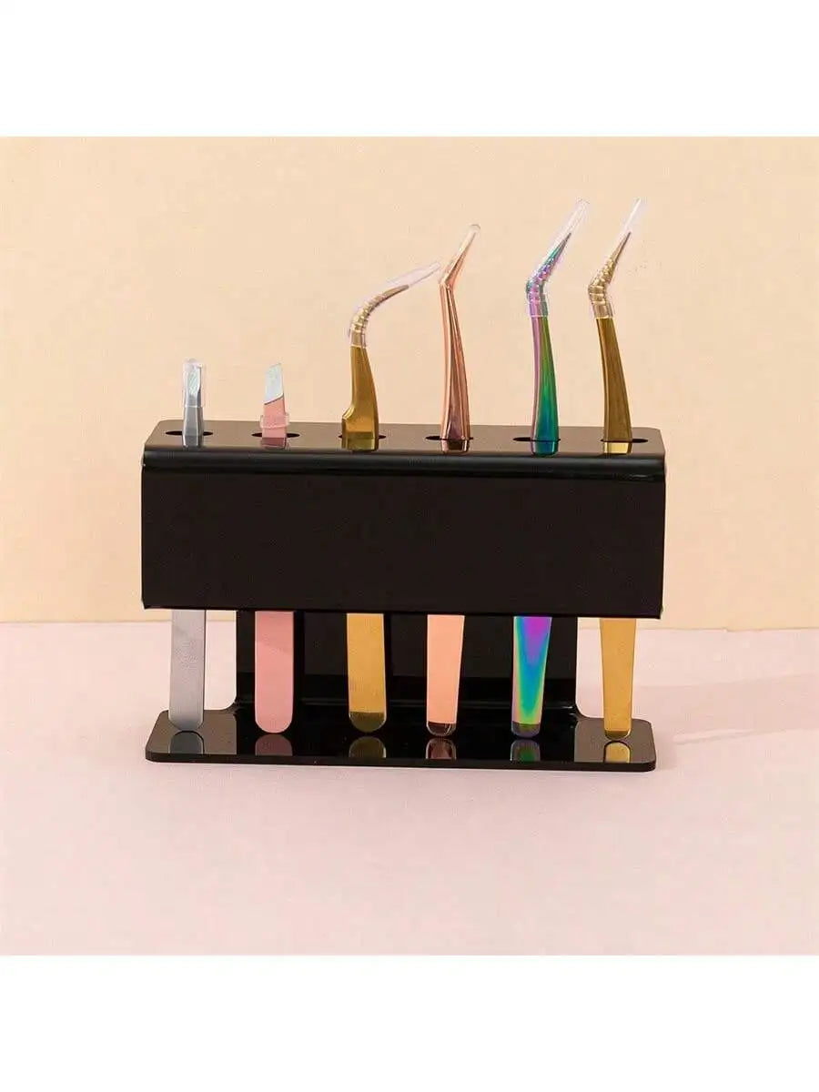 Acrylic Eyelash Tweezers Display Holder-eyelash Extension Qme