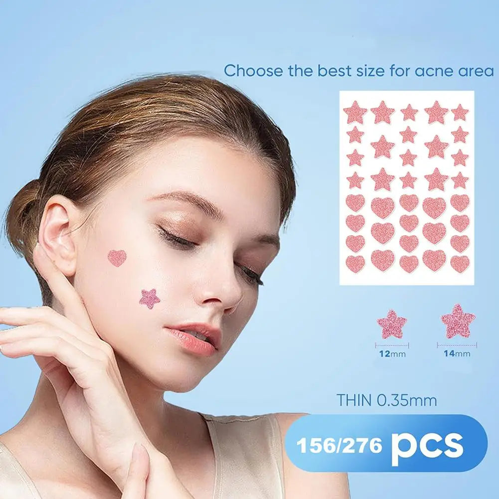 Cute Colorful Stars Pimple Patches Acne Patch Zits Blemishes Qme