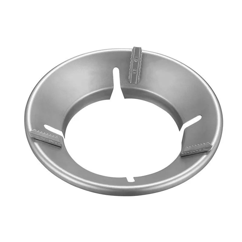 Fireproof Windshield Save Gas Cover Windproof Ring Anti-skid Bracket Thicken Gas Stove Energy-saving Ring Qme
