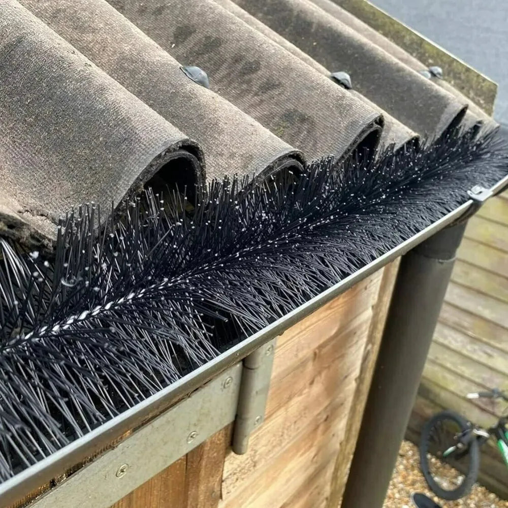 1m Roof Leaf Cleaning Gutter Brush Filter Prevent Obstruction of Roof Drainage Channels Filter Water Pipeline Cleaning Brush Qme