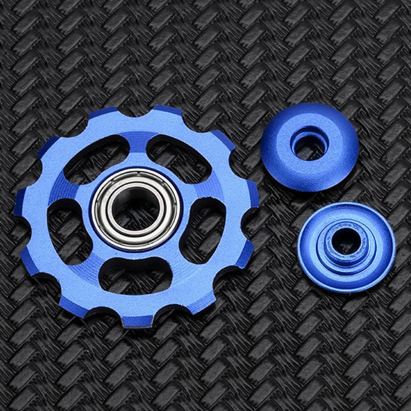 11T Bicycle Rear Derailleur Wheel Ceramic Bearing Pulley AL7075 Road Qme