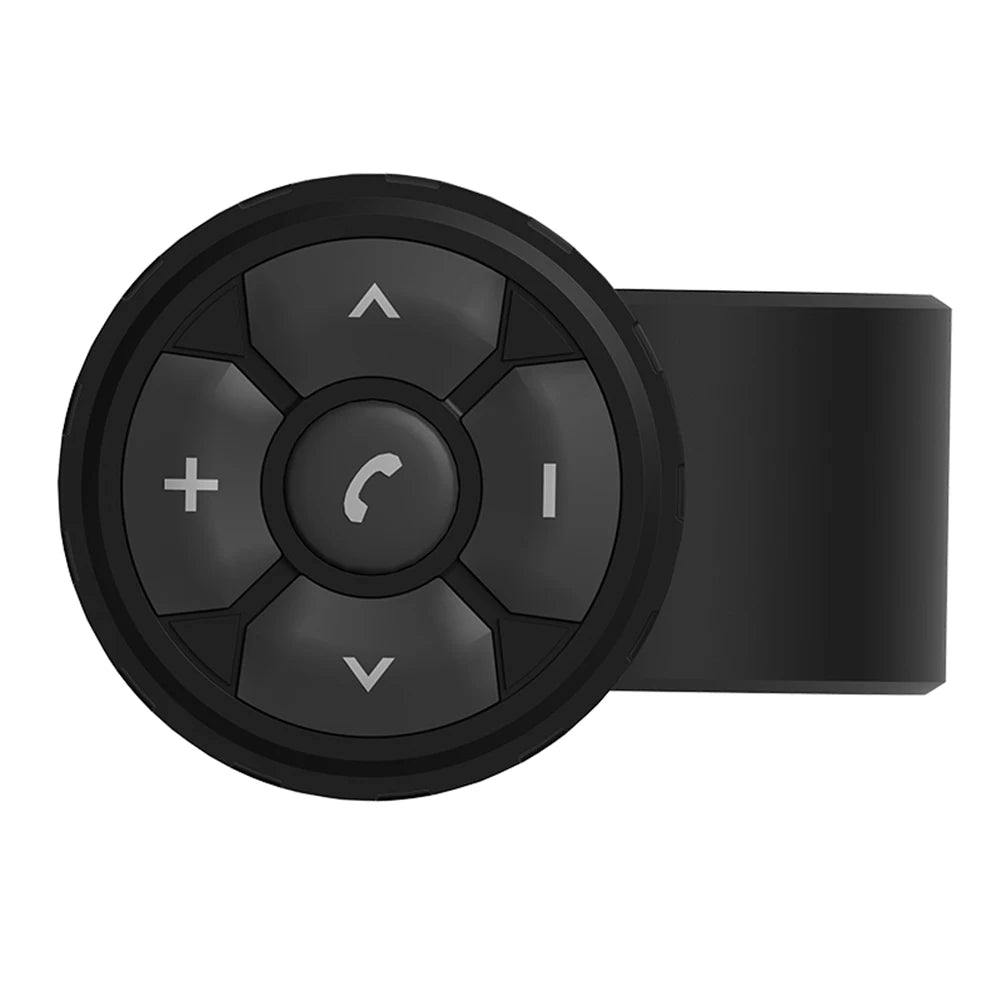 Smart Remote Wireless Controller Button Bluetooth-compatible Hands-free Phone Call for Helmet Earphone Motorcycle/Bike Handlebar Qme