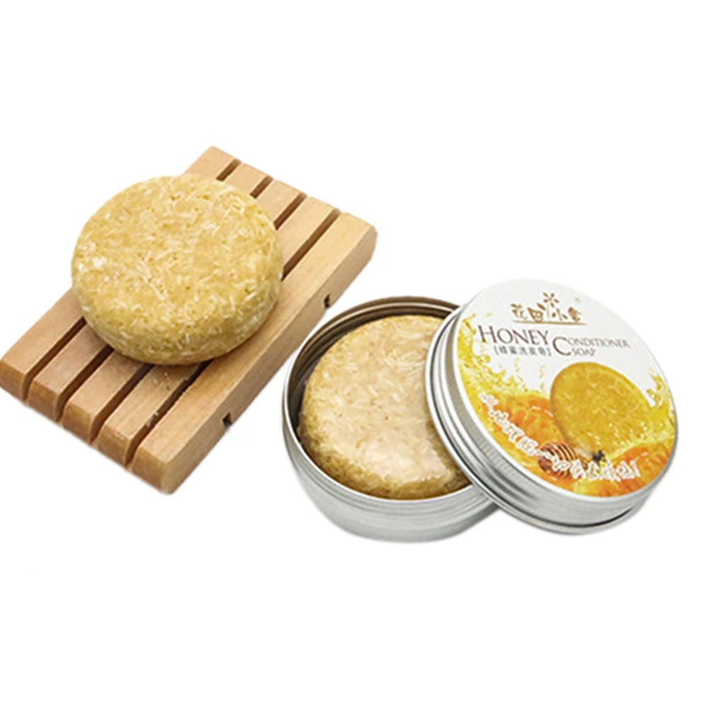 12 Colors 55g Handmade Hair Shampoo Soap Cold Processed Cinnamon Ginger Shampoo Bar 100% Pure Hair Shampoos Hair Care Tool 40 Qme honey 01 China Mainland