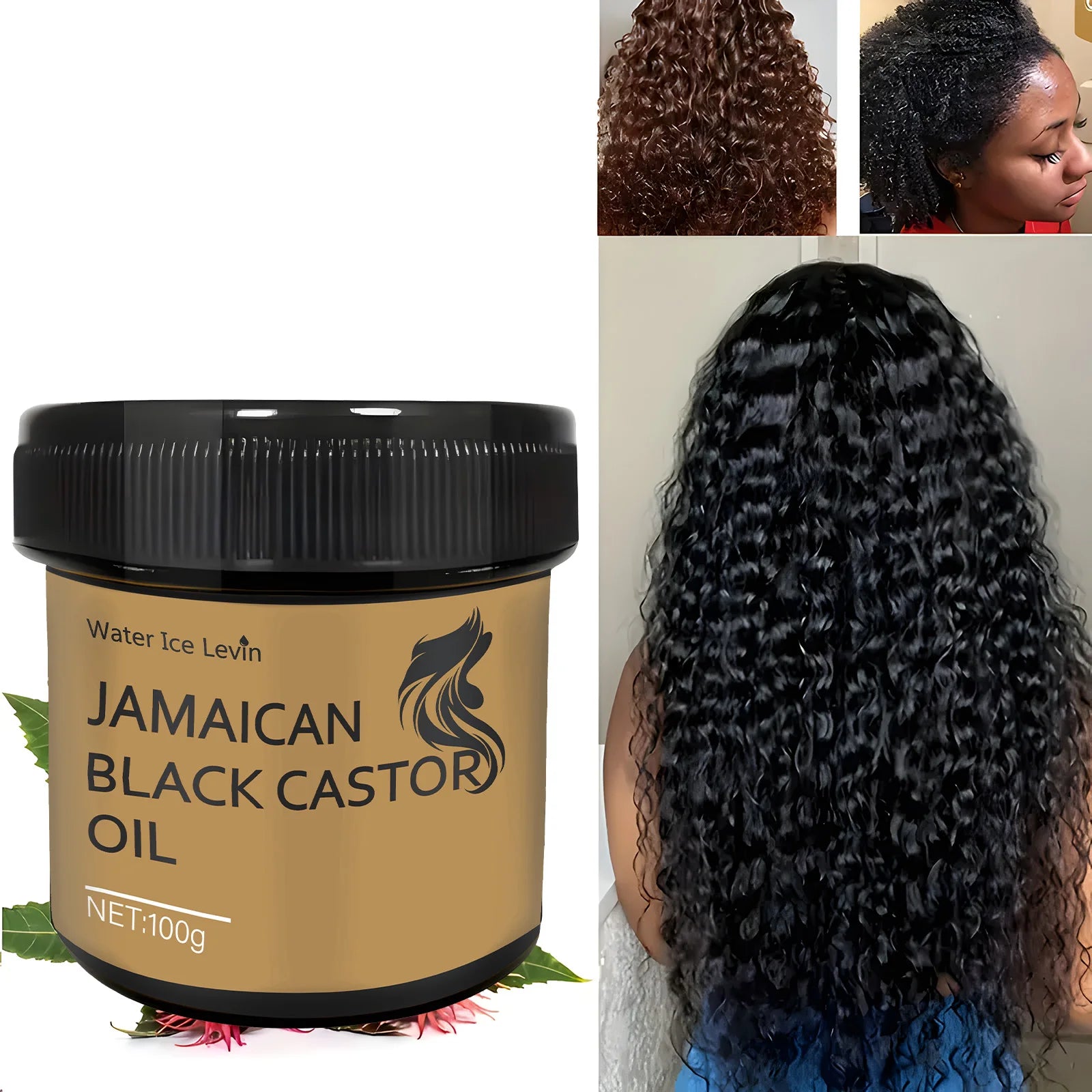 Jamaican Black Castor Oil Hair Care Essence Dry Hair Repair Boost Oil Nourishing Formula Black Castor Hair Oil Hair Growth Oil Qme