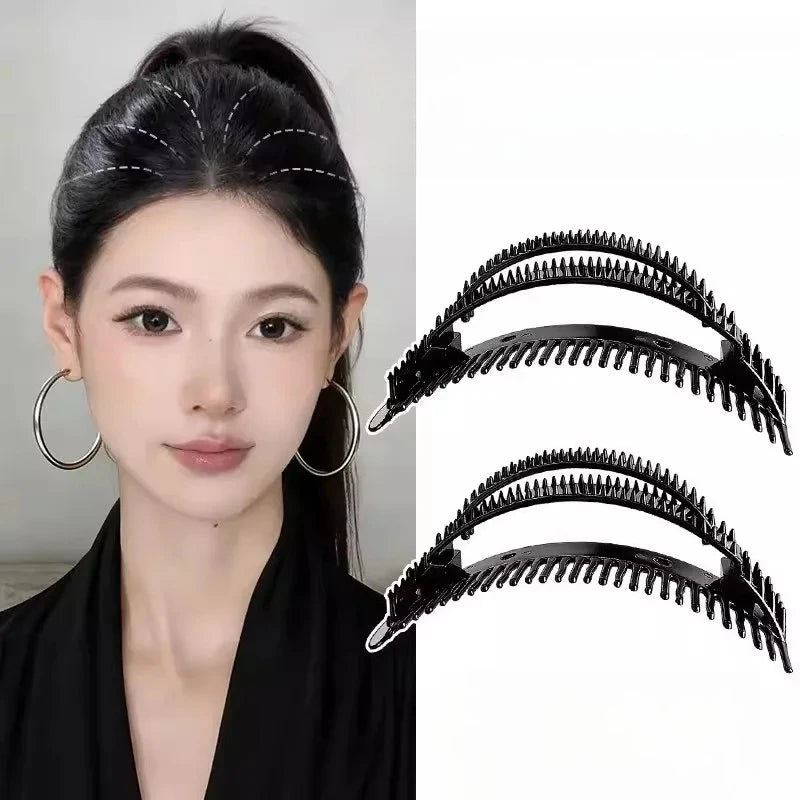 1/4pcs Cushion Stable Hair Roots Volumizing Fiber Insert Comb Invisible Fluffy Hair Pad Heightening Artifact Hairstyle Tool Qme 2pcs