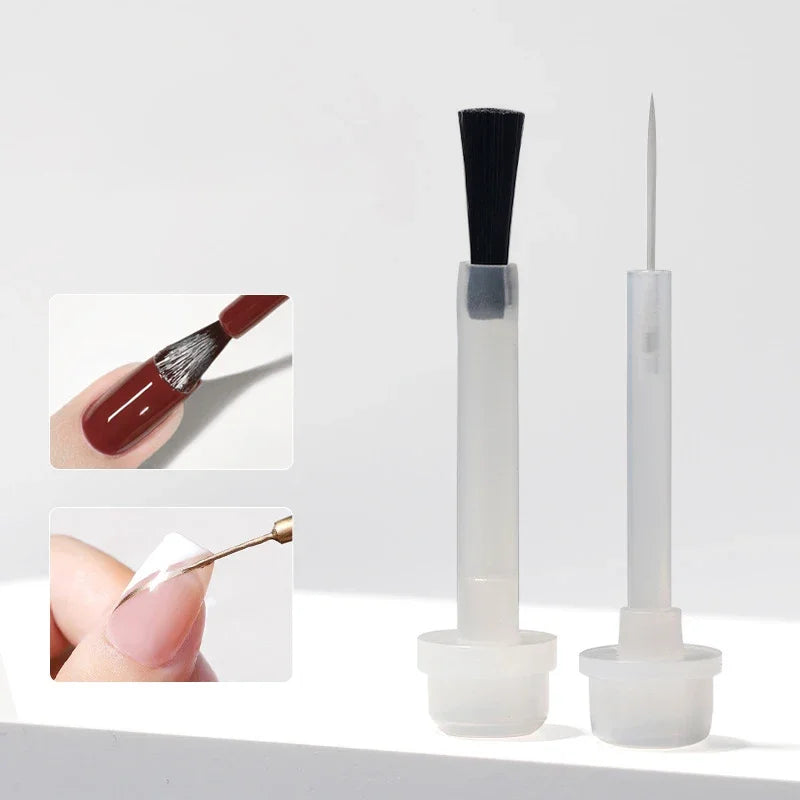 Nail Polish Replacement Brushes Gel Professional Salon Home Use Qme