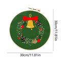 Christmas Embroidery Kits Adults Craft Hand Ornament Classrooms Qme B China Mainland