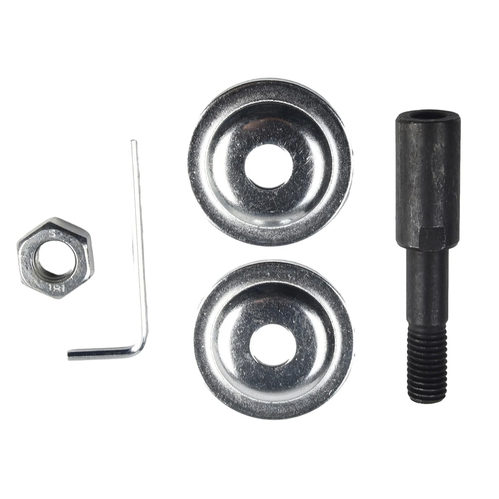 1 Set Spindle Adapter Left/ Right Replacement For Grinding Polishing Shaft Motor Bench Grinder Power Tool Parts Qme