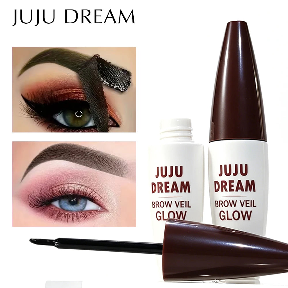 JUJU DREAM Peel Off Eyebrow Tint Gel Waterproof Long Lasting Semi Qme