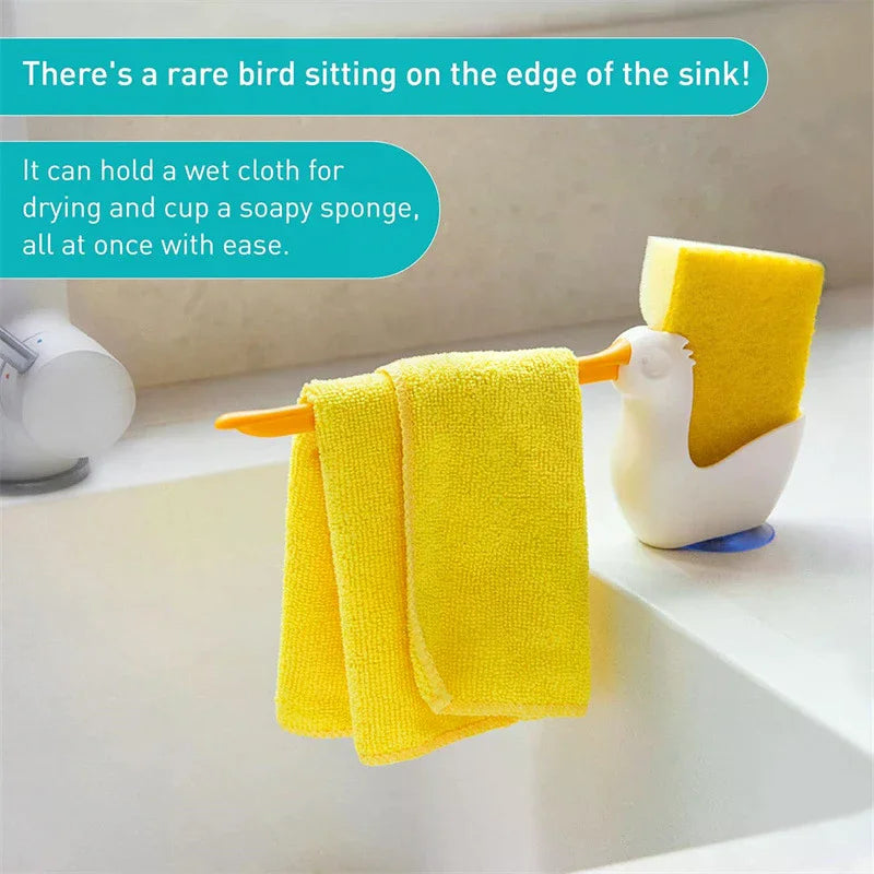 This Dishcloth Rack Is A Sink Drainer And Storage Rack Suitable For Kitchens And Bathrooms Qme