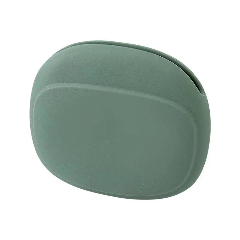Data Cable Organizing Bag Silicone Storage Box Cute Coin Purse Qme Green
