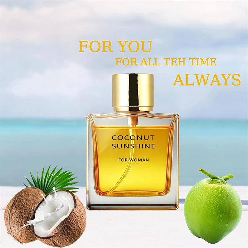 Coconut Perfume Elegant High-end Fresh Vanilla Women's Spray Natural Qme