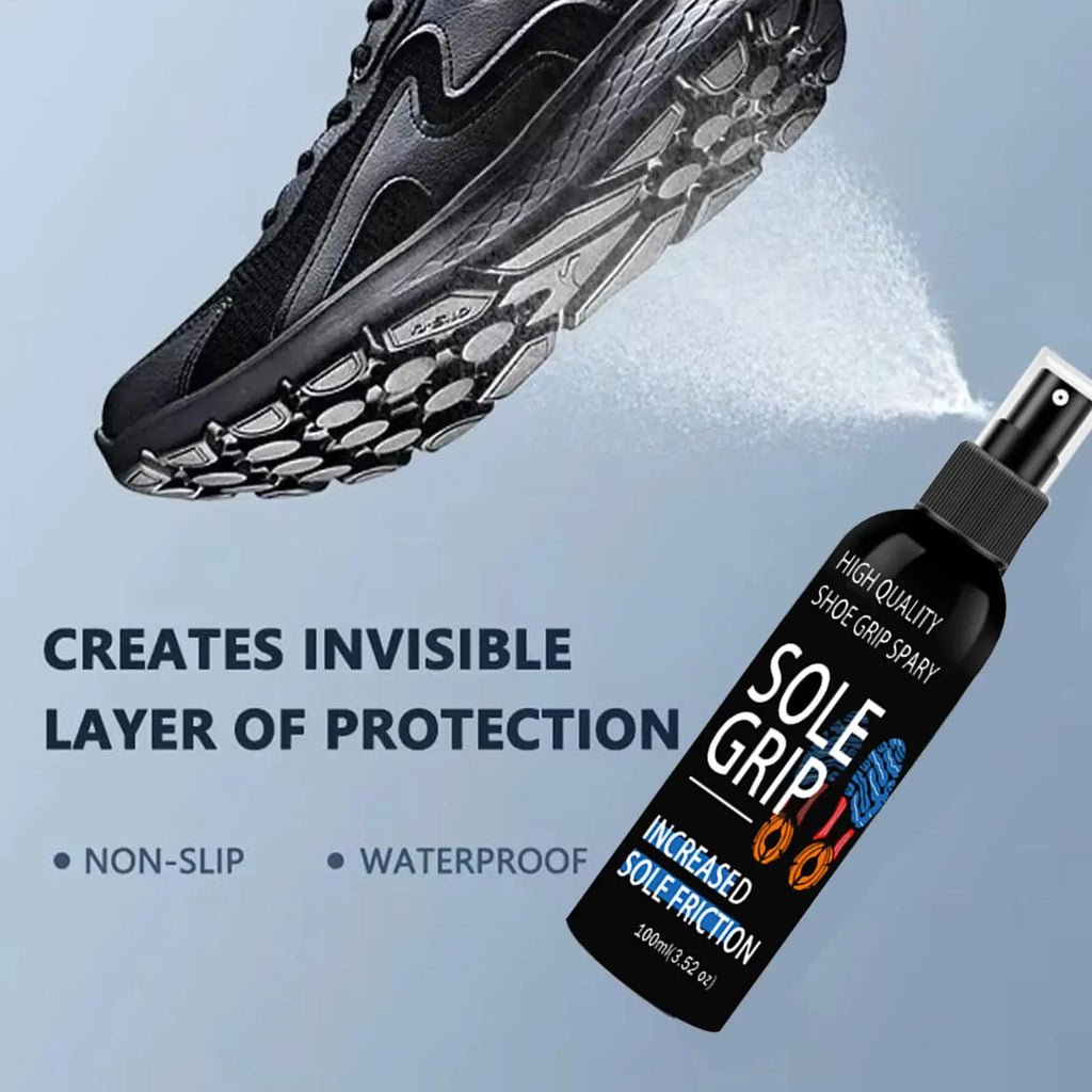 Basketball Shoe Grip Spray - Improve Sole Traction & Court Grip - Rejuvenate & Elongate Sneaker Life - for Various Shoes,100ml Qme