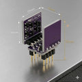 AD8620 NE5532 Discrete Direct Insertion Dual Op Amp Board Audio Qme 1PCS