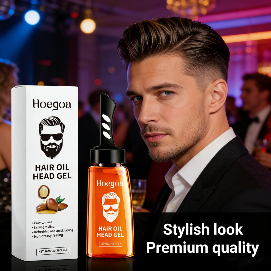 Hair Styling Wax Gel Volumizing Hair Long-Lasting Fluffy Hair Fashion Holding Finishing Professional Men Hair Oil Styling Tools Qme 3 X 100ml