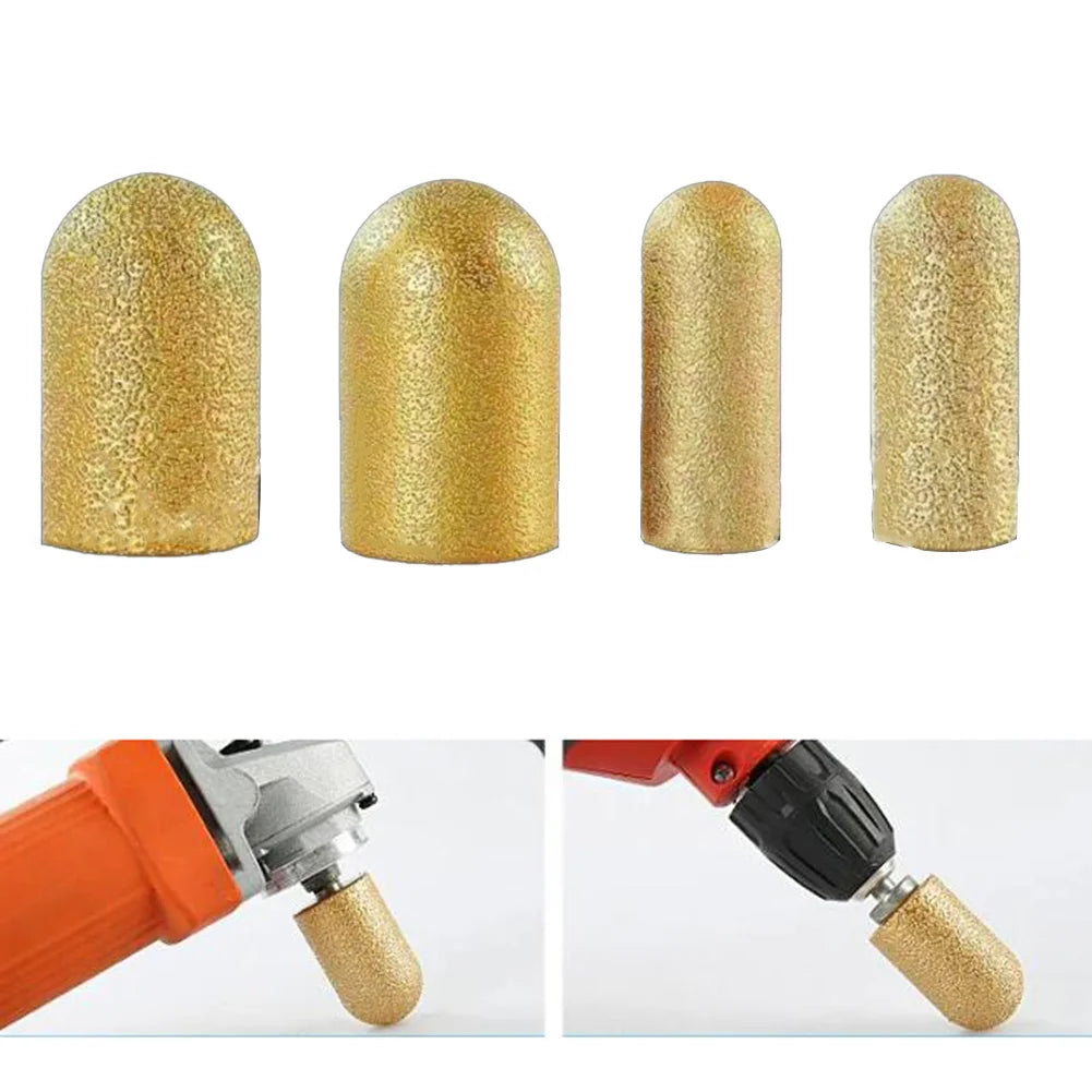 1Pc Brazed Finger Bit Grinding Wheel Milling Cutter Trimming Grinding Head Suitable For 100Type Angle Grinder Qme