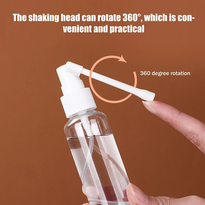 Pump Sprayer Mist Nose Refillable Bottling Rotation Atomizer Qme