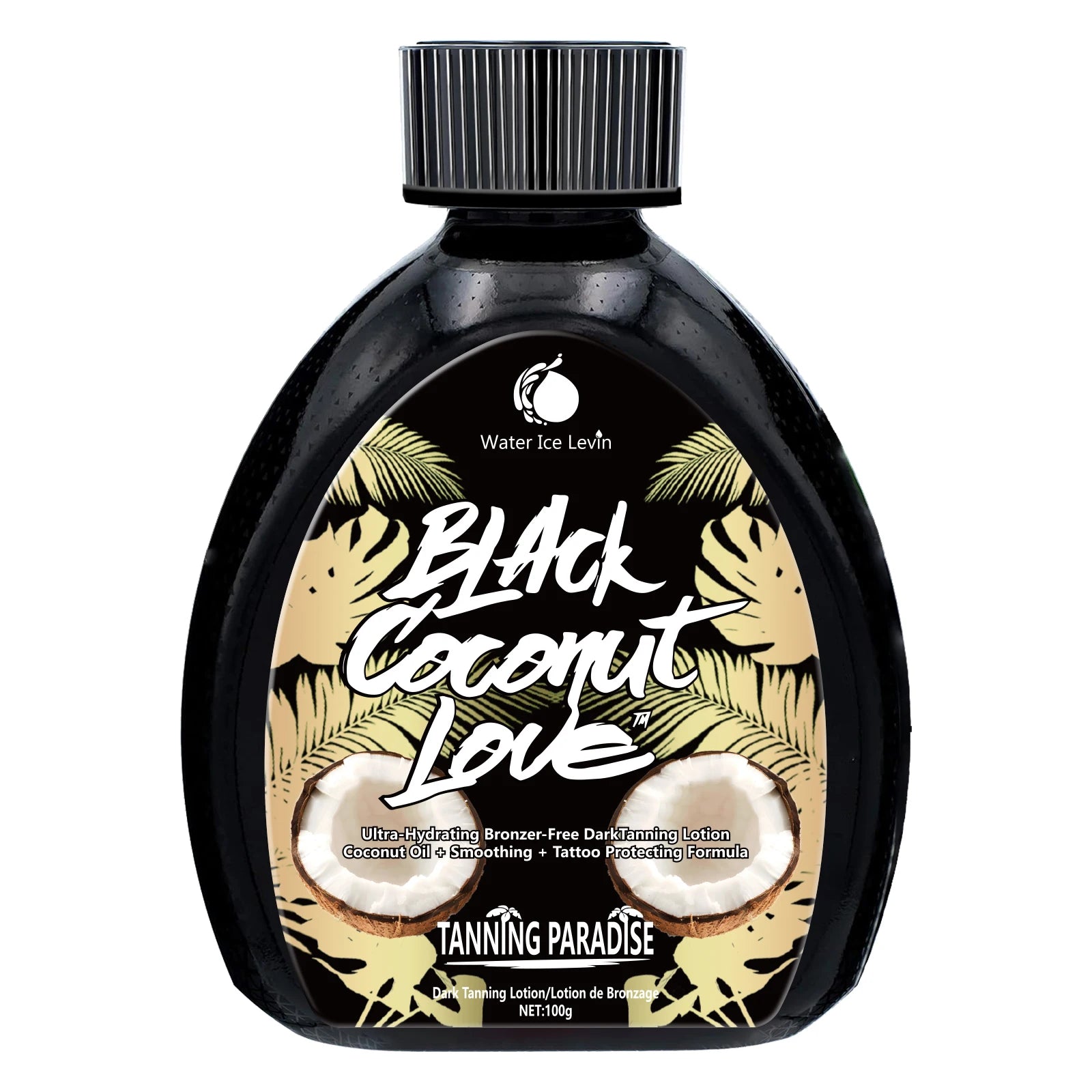Tanning Lotion - Rich in Ceramide, Glycerin, Mineral Oils, and Collagen, It Moisturizes the Skin and Allows You to Achieve a Coppery and Deep Brown Color Qme A 100g