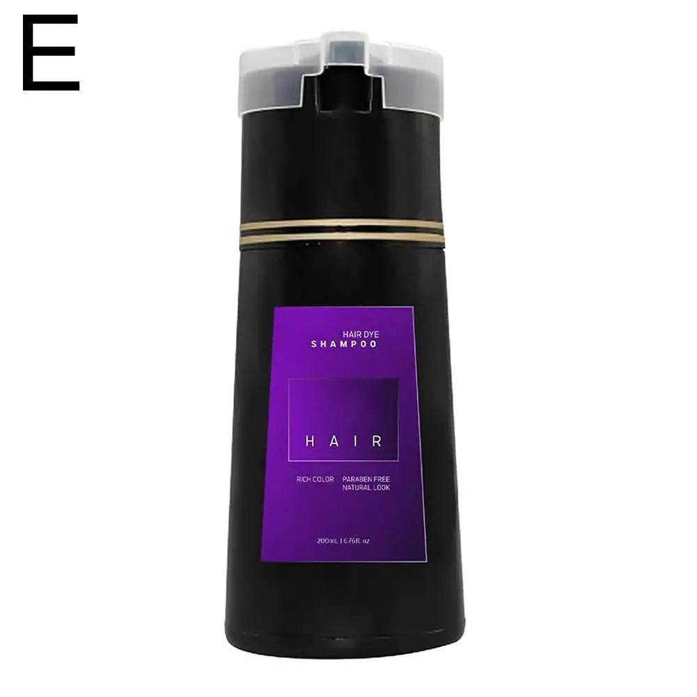 Nova Hair Dye Shampoo, Nova Hair Instant Dye Shampoo, Trynova Hair Shampoo, Hair Color Shampoo For Women And Men 200ml Qme E CN