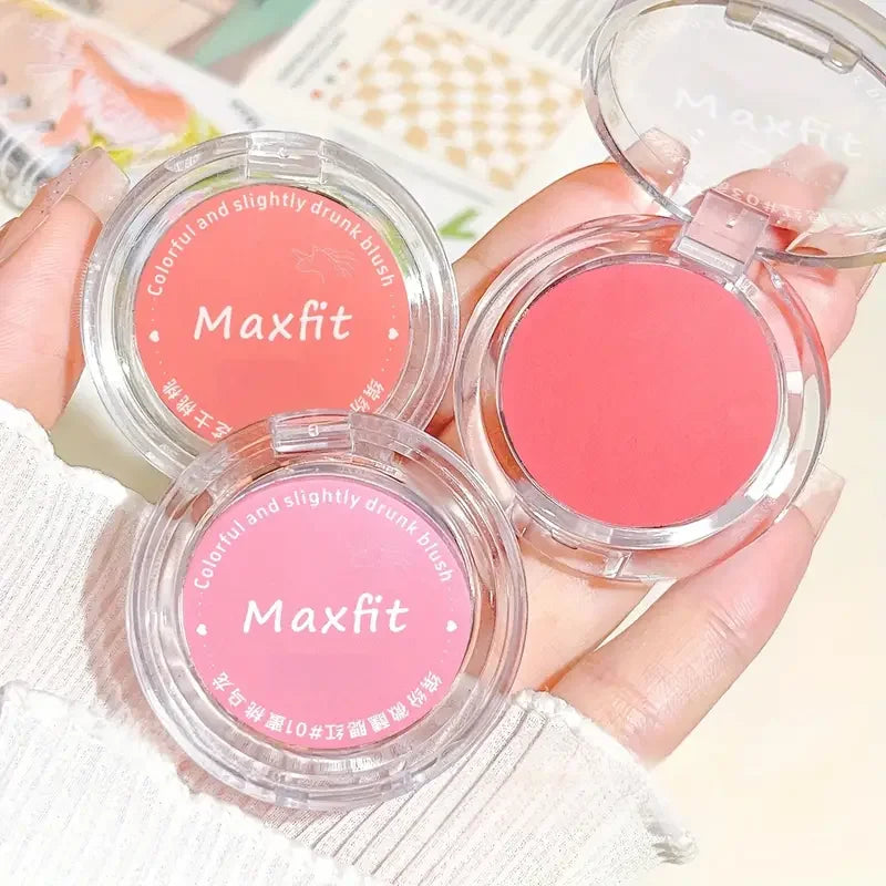 Anti Sweat Matte Powder Blusher Natural Durable Waterproof Makeup Qme