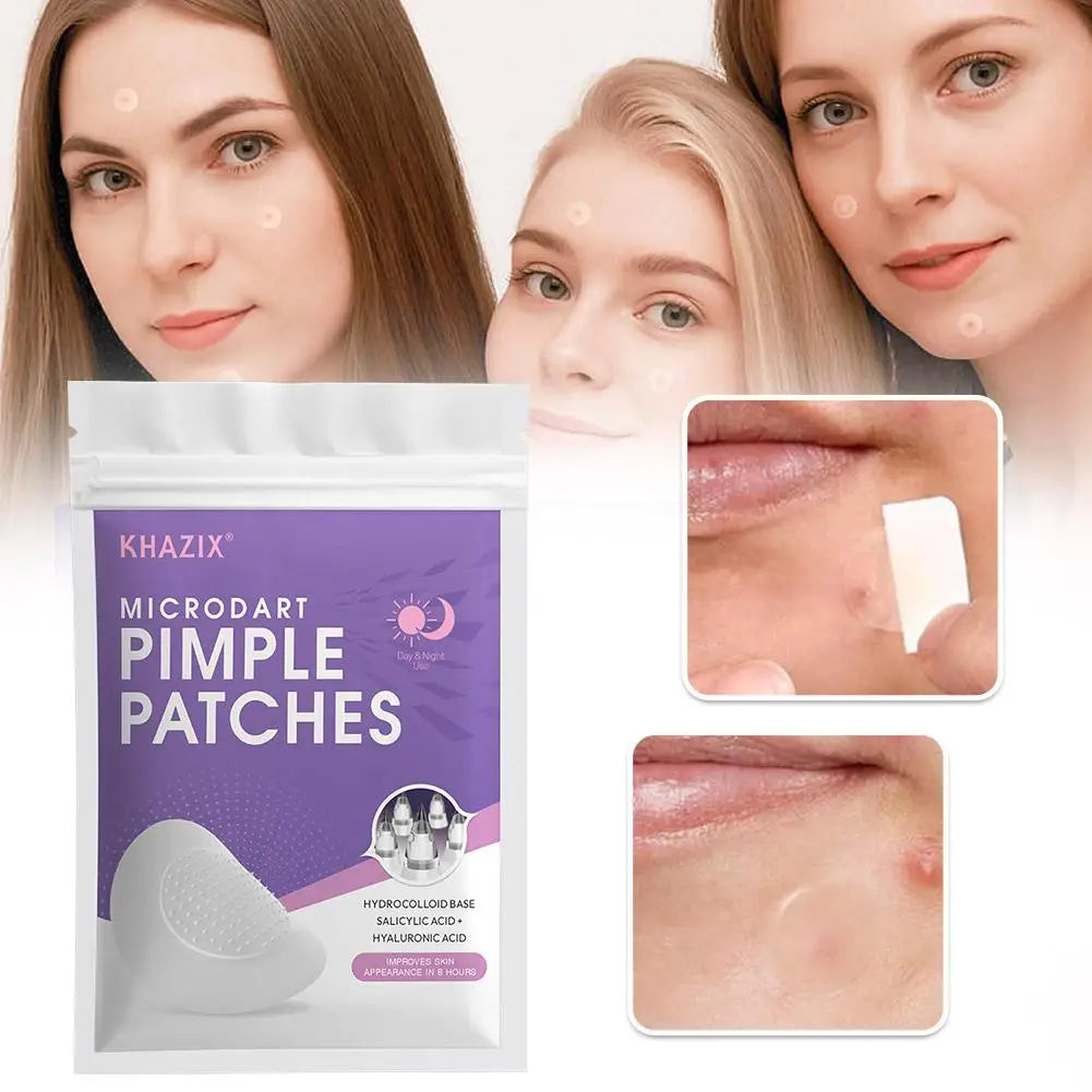 Microneedle Acne Patches Invisible Breathable Pimple Patch For Acne Removal Acne Spot Treatment For Face Pimple Patch X9A7 Qme