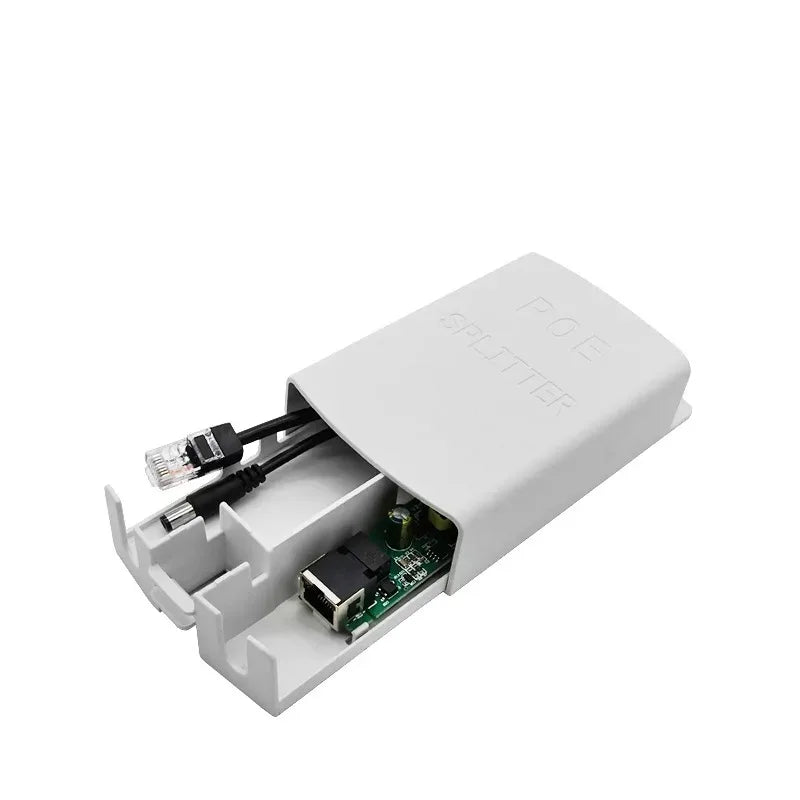 1PCS POE Splitter 48V to 12V 2A Outdoor IP Camera Wireless AP Power Supply Module with National Standard Qme Box-Isolation paymen