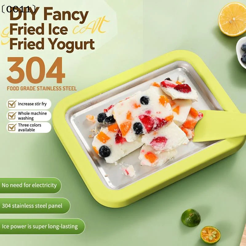 Rolled Ice Cream Maker Small Child's Homemade Yogurt Multifunctional Qme