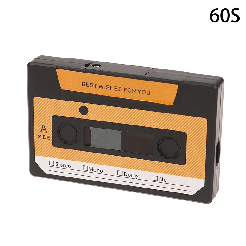 Creative Plastic Voice Recording Cassette Tape 60/300 Seconds Voice Recorder Greeting Card Small gifts Qme style 25