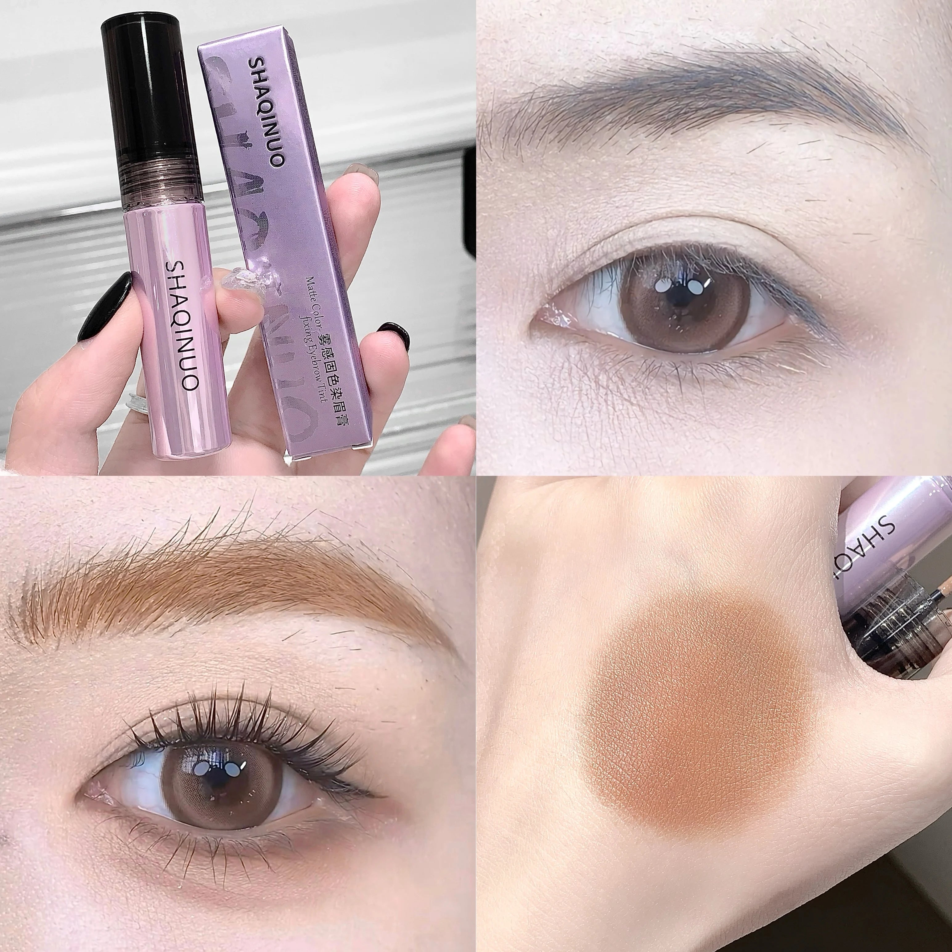SHAQINUO Velvet Mist Eyebrow Dye Cream Quick-drying Waterproof Qme S9093-04