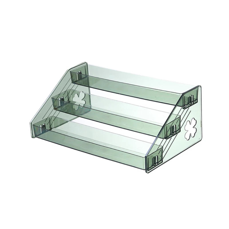 Display Stand Cosmetic Rack Holder High-capacity Essential Oil Bottle Qme Green