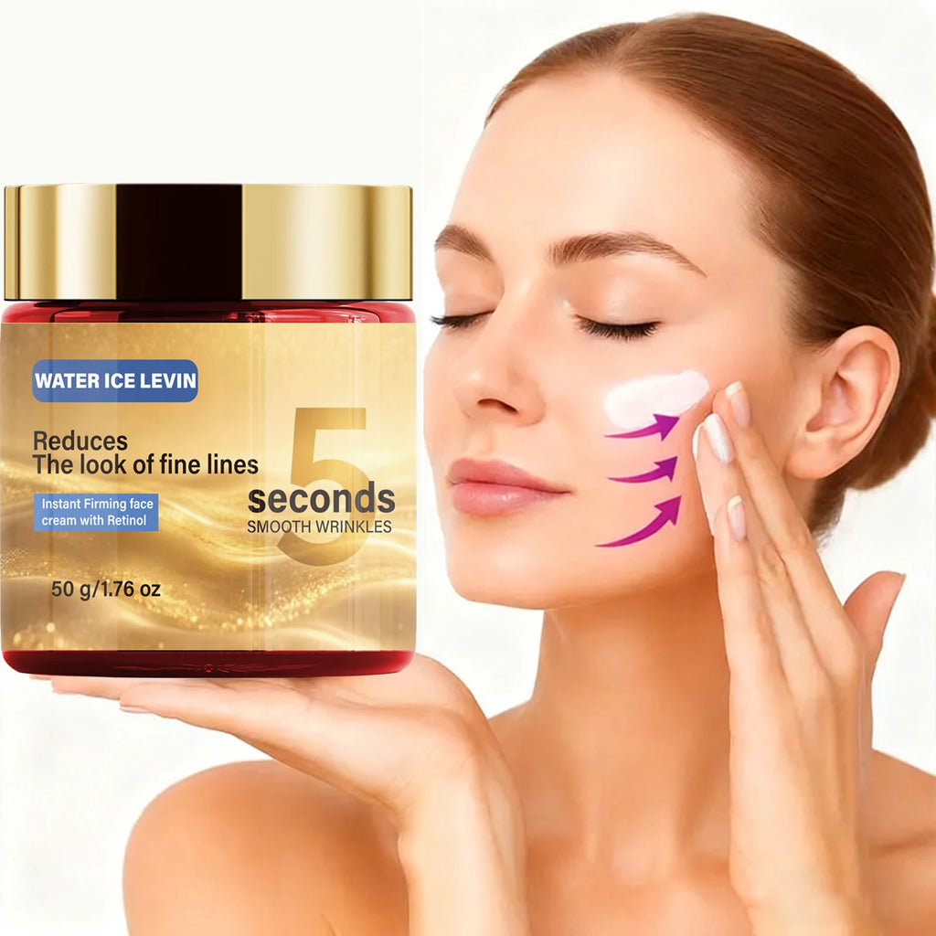 Retinol Collagen Face Cream, Instant Firming & Moisturizing to Smooth Fine Lines Qme