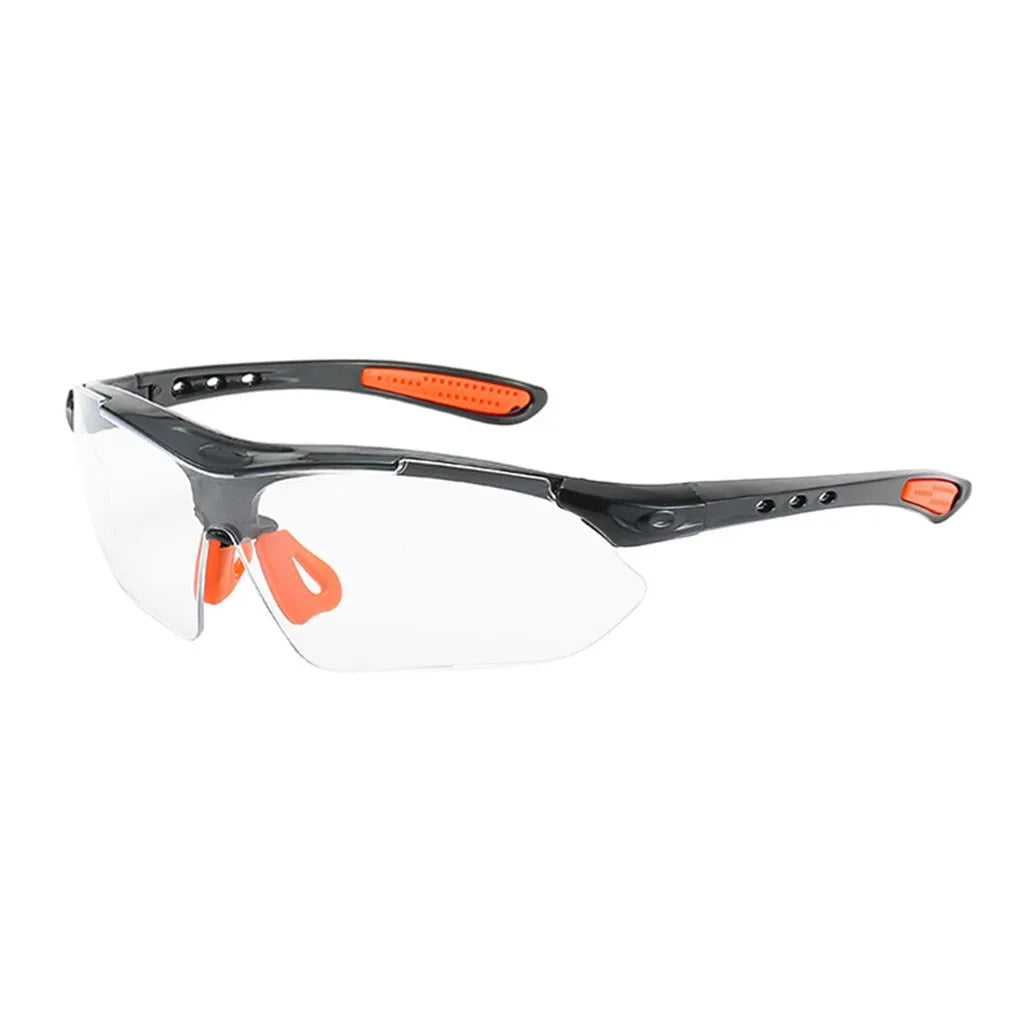 Unisex Fashion Cycling Sports Glasses Windproof Sand Sunglasses Outdoor Protective Glasses Casual Accessories Holiday Gift Qme MULTI White