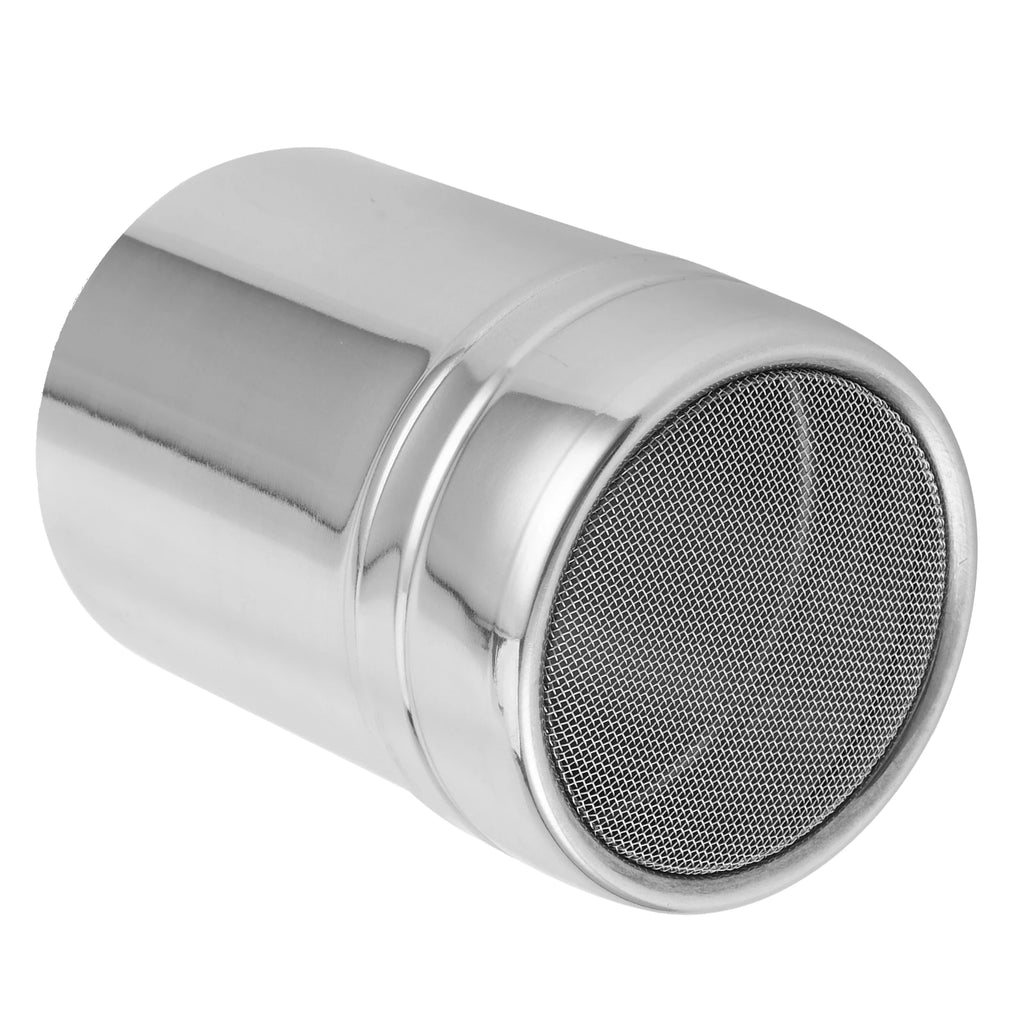 Fine Mesh Powder Shaker Stainless Steel Chocolate Coffee Sifter for Kitchen Baking Cooking Powder Dredger Powder Sugar Shaker Qme