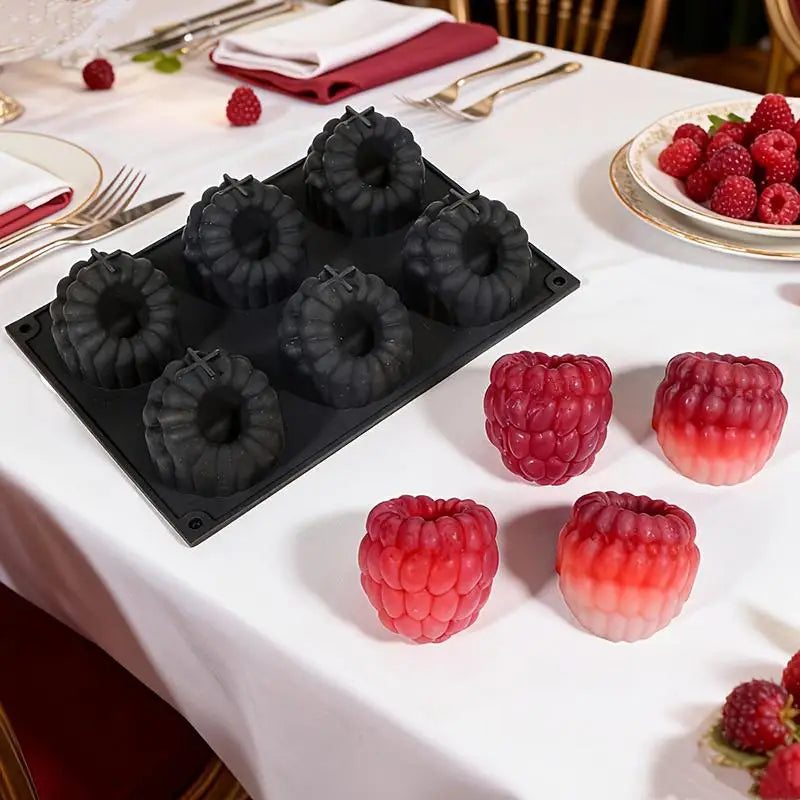 Chocolate Pudding Decorating Tools 6 Cavity Raspberry Mousse Cake Qme