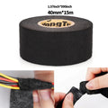 15 Meter Flame Retardant Tape Heat-resistant Adhesive Cloth Tape For Car Cable Harness Wiring Loom Protection Qme 40mm
