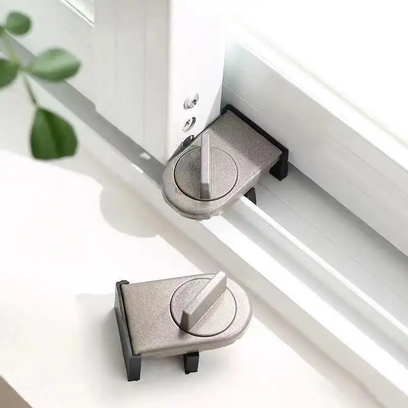 No-drill Sliding Door Lock Child Safety Windows High-rise Anti-fall Qme