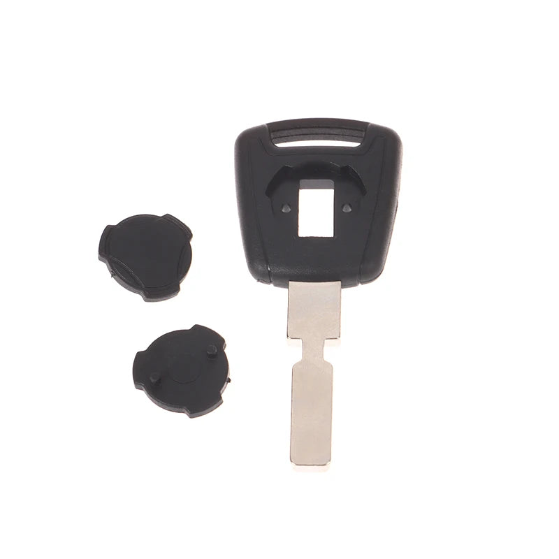 Uncut Blade Fit Car Key Shell Large Truck Spare Chip Transponder HU71 Qme