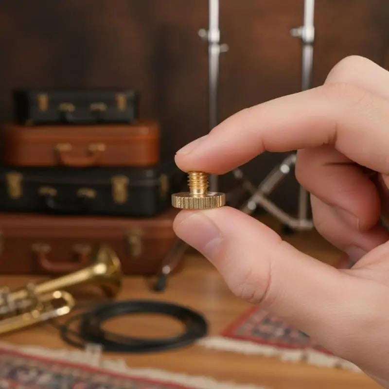 10 8 Sax Brass Screws Finger Ring Bb Trumpet Alto Horn M4 Instrument Qme Default Title