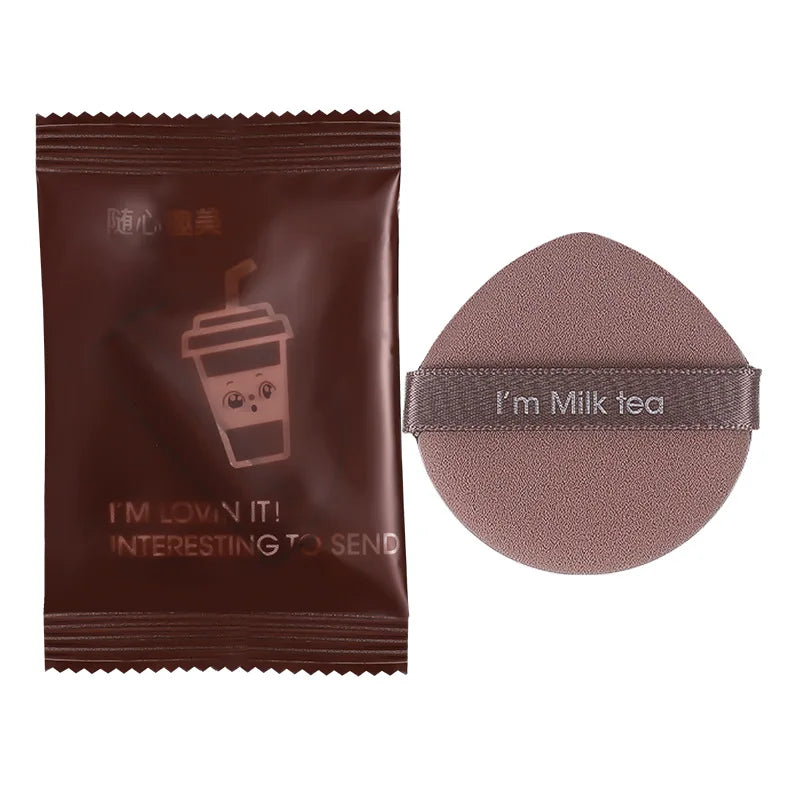 3/7Pcs Makeup Cosmetic Puff Makeup Sponge Soft Foundation Powder Sponge Puff Beauty Tools for Women Make Up Accessories Qme Coffee 1PCS Drop