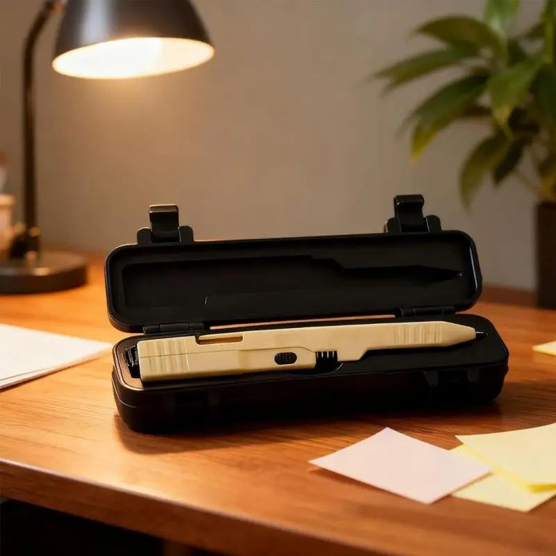 Versatile 3D Printed Tactical Pens EDC Practical Slide-action Qme