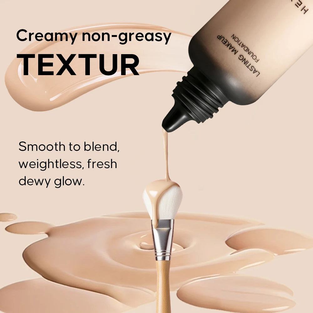 Face Body Foundation Make-up Waterproof Sweat Proof Durable Formula Qme
