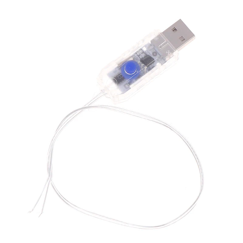 4 5V LED Strips Light Remote Controller USB Circuit Board Christmas Qme A