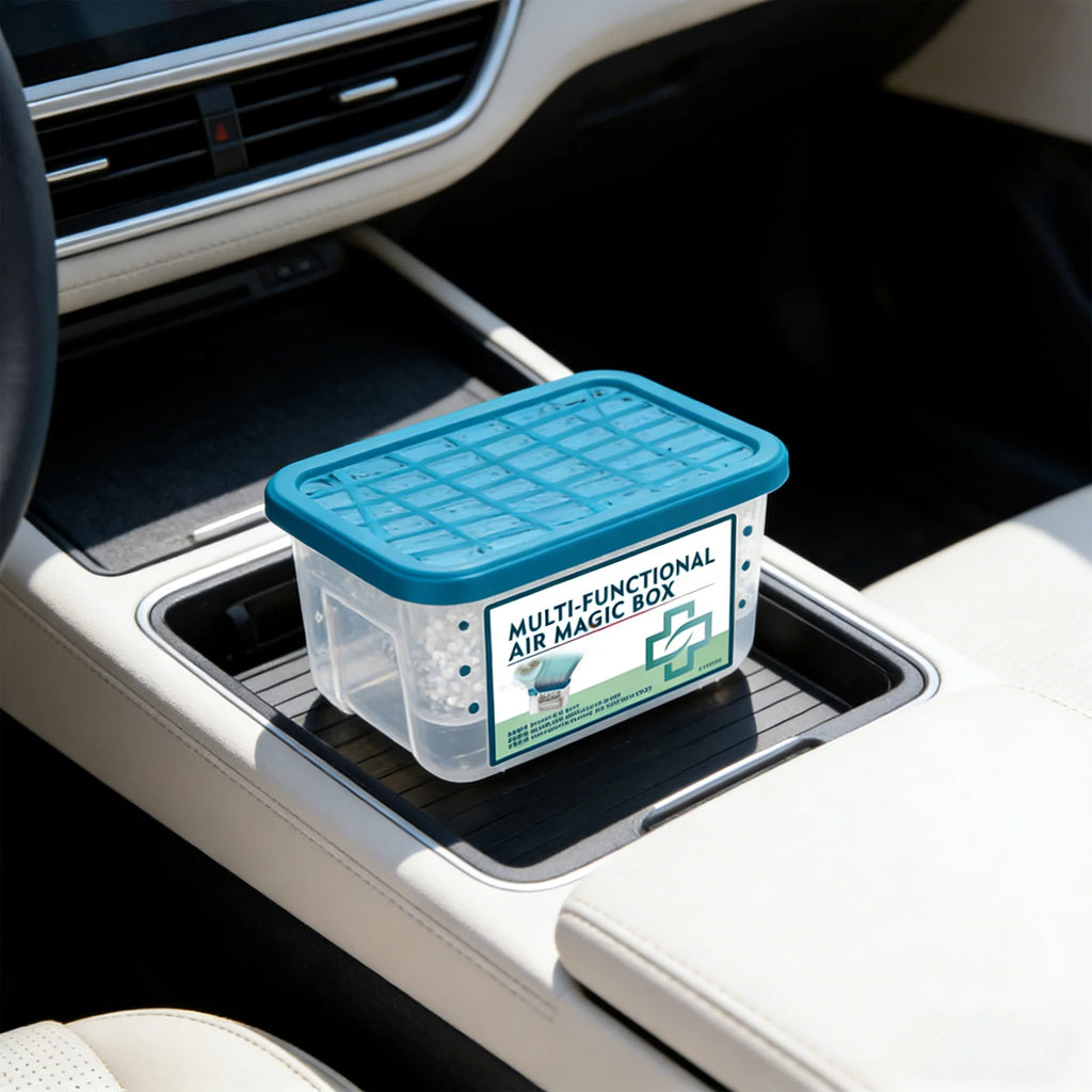 Multi Functional Air-Magic Box Indoor Airs Purification Odor and Dust Removal Magics Box Car Strong Suction Dust Air Fresheners Qme