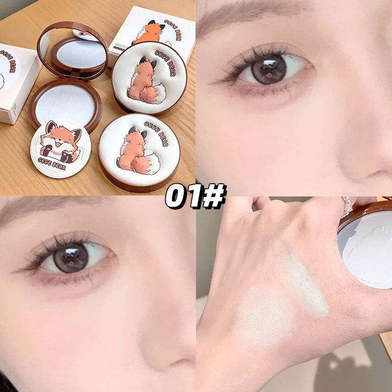 Gege Bear Light Face Large Volume Setting Powder Cute Matte Makeup Qme GX2065-1