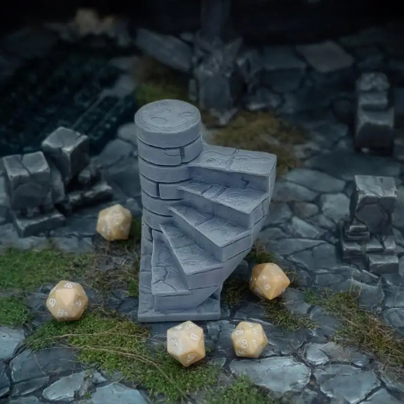 Landscape Desktop Decoration D&d Wargaming Game Tomb Terrain Qme