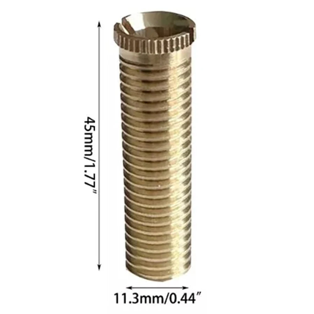 1pcs Sink Strainer Screw Connector Sink Bolts Screw For Wash Basin Strainer Sink Basket Screw Connector Kitchen Tools Qme Brass