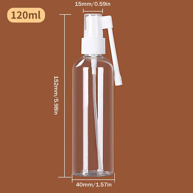 Pump Sprayer Mist Nose Refillable Bottling Rotation Atomizer Qme 120ml
