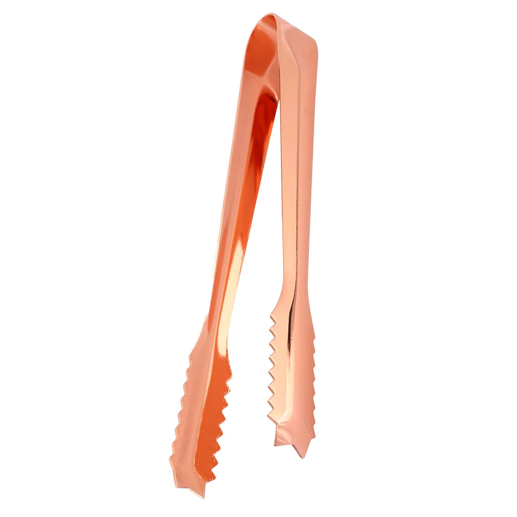 Stainless Steel Ice Tongs Food Serving Tongs with Serrated Tips Non Slip Kitchen BBQ Bar Buffet Restaurant Party Ice Cube Clip Qme