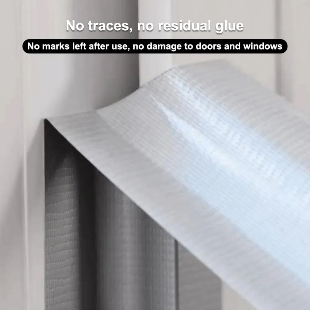10m Heavy Duty Silver Duct Tape Waterproof Strong Adhesive Cloth Tape For Repair Sealing Packaging Floor Protection Qme